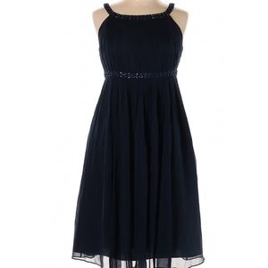 Navy blue dress